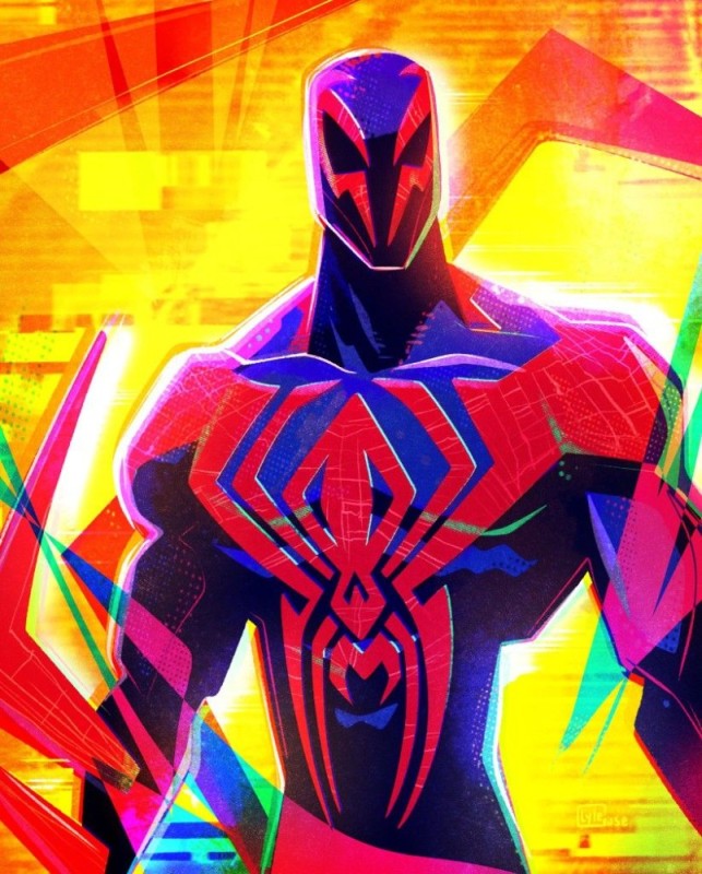 Create meme: miguel ohara spider-man 2099, Spider-man 2099 miguel O'hara, Miguel the Spider-man