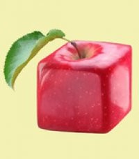 Create meme: şekilli, gmo, red apple