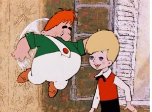 Создать мем: мультик карлсон и малыш, карлсон вернулся мультфильм 1970, малыш из мультфильма малыш и карлсон