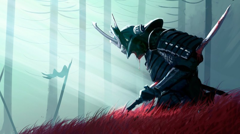 Create meme: samurai background, samurai ronin, samurai warrior