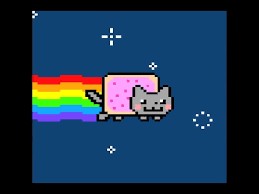 Create meme: nyan cat