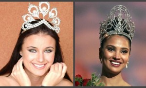 Create meme: miss universe, Miss Universe 2000, Oxana Fedorova-miss universe 2002