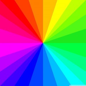 Создать мем: цвета радуги, спектр цветов, яркий фон