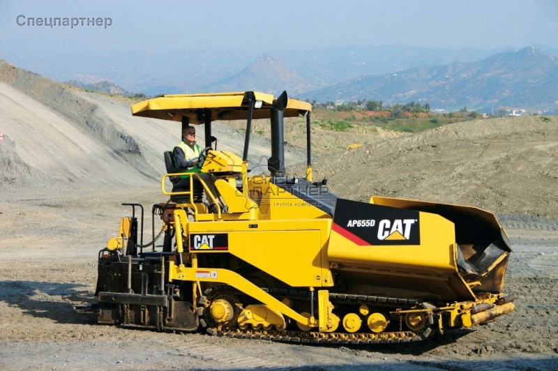 Create meme: caterpillar ap655d asphalt paver, asphalt paver cat ap655f, caterpillar ap655d
