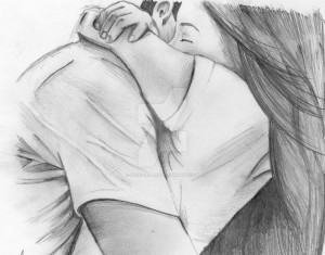 Create meme: pictures couples, photo print embrace, pencil drawing hugs