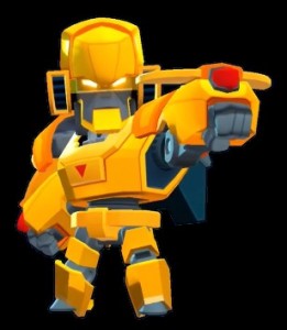 Создать мем: Brawl Stars, светлый бо-меха brawl stars, brawl stars bo mecha gold