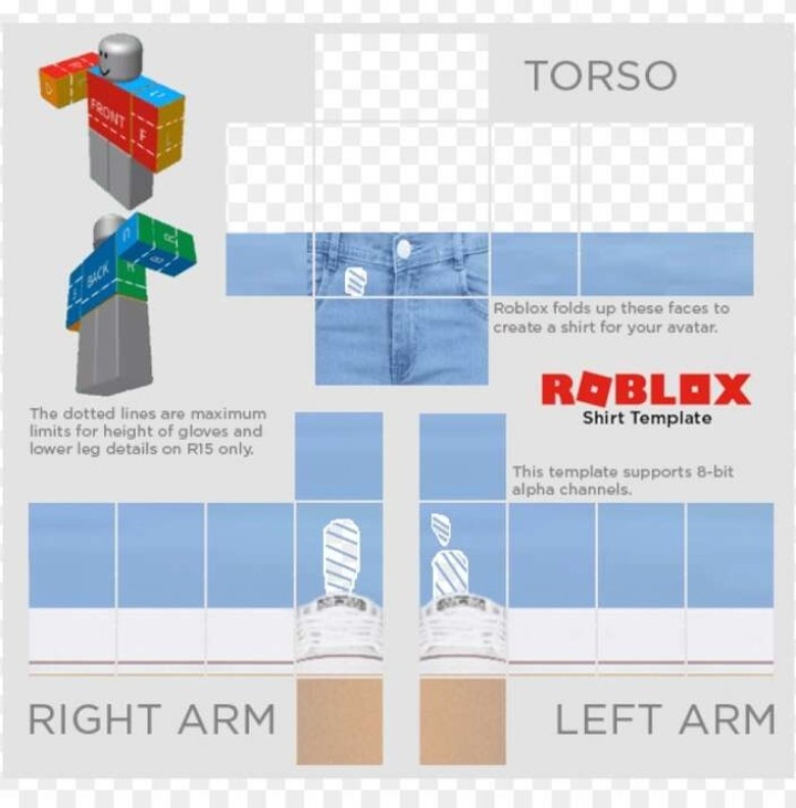 Create meme: roblox template, clothes in roblox, layout for clothes in roblox