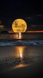 Create meme: sea of death the moon, sunset, beautiful sunset