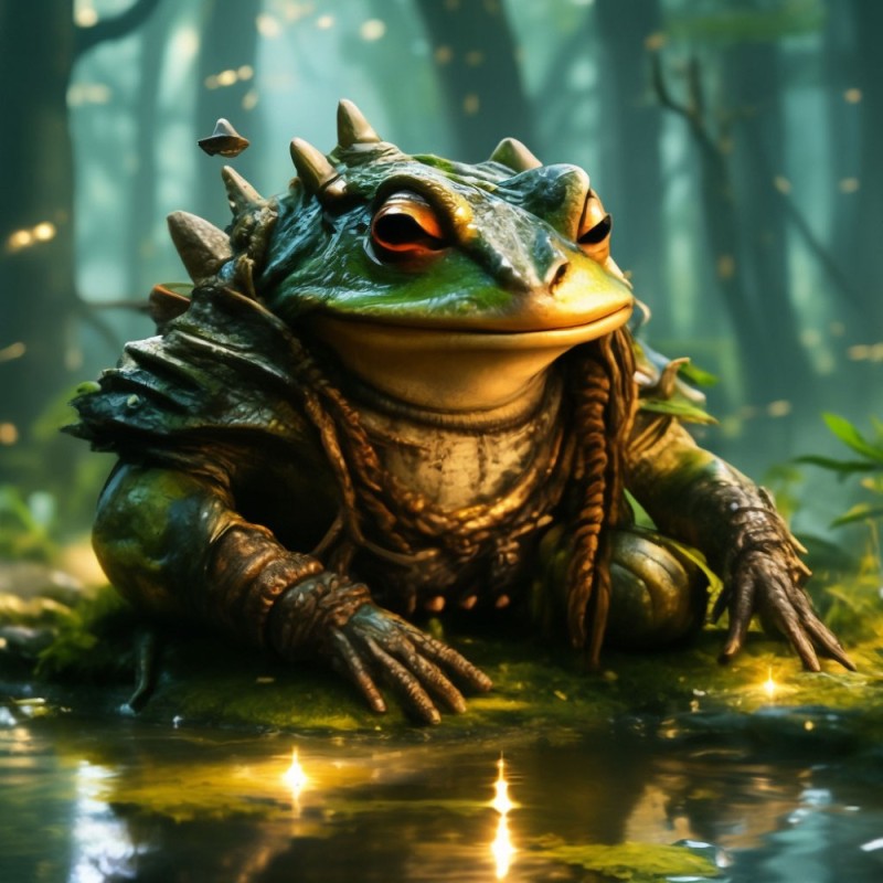 Create meme: frogs, toads, evil toad