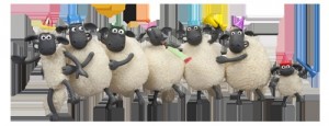 Создать мем: барашек шон, koyun shaun, shaun the sheep movie