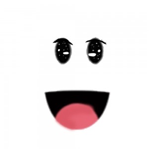 Create meme: smile get, face roblox