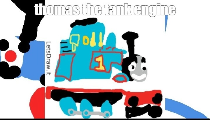 Create meme: Thomas the steam train heroes, locomotive Thomas, thomas thomas the locomotive