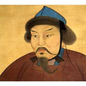 Create meme: the invasion of Batu Khan in Russia, Genghis Khan, Khan