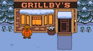 Создать мем: Undertale, snowdin, сноудин