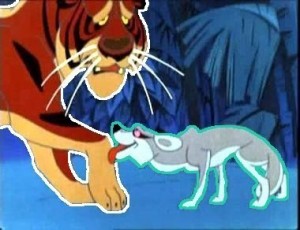 Create meme: Sher Khan and the Jackal meme, the Jackal of Mowgli 2018, tobacco from Mowgli