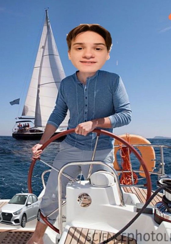 Create meme: a man at the helm of a yacht, yacht, yacht Sochi