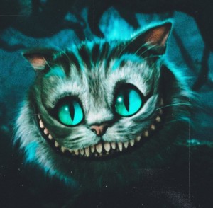 Create meme: Alice in Wonderland Cheshire cat, the Cheshire cat