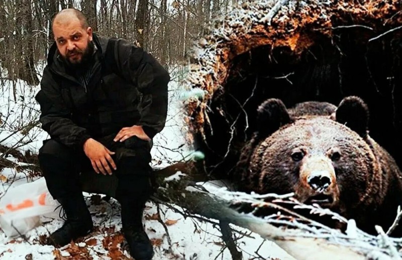 Создать мем: медведь в сибири, дикий медведь, зимняя спячка медведя