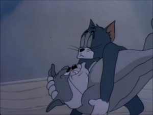 Create meme: Tom and Jerry