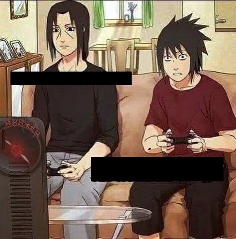 Create meme: Itachi Sasuke, Naruto Sasuke and Itachi jokes, Sasuke 