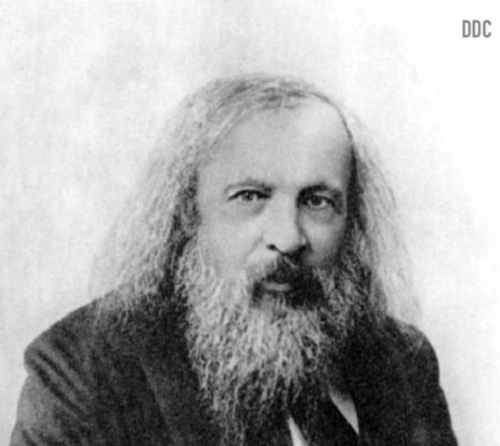 Create meme: portrait of mendeleev, Mendeleev biography, dmitry mendeleev biography