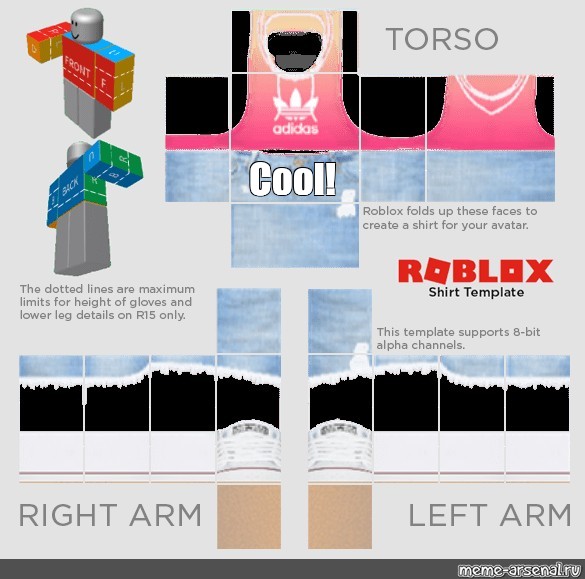 Create meme adidas t shirt roblox, t-shirt get Adidas, roblox t-shirt  adidas, memes created: 5