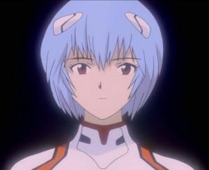 Create meme: Rei evangelion