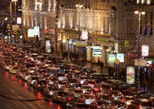 Create meme: traffic jam in Moscow, traffic jams in Saint Petersburg, the traffic jams in Moscow photos