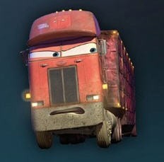 Create meme: rusty Fred cars, peterbilt car 1, cars 2 Fillmore