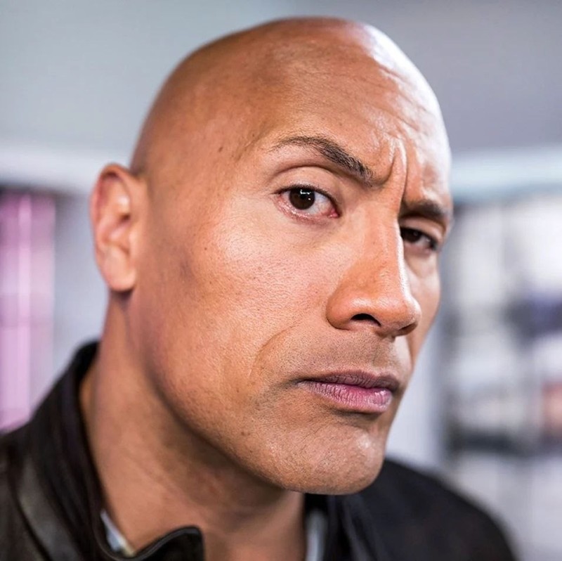 Create meme: Dwayne Johnson eyebrow, Dwayne the Rock Johnson raises an eyebrow, Dwayne Johnson meme