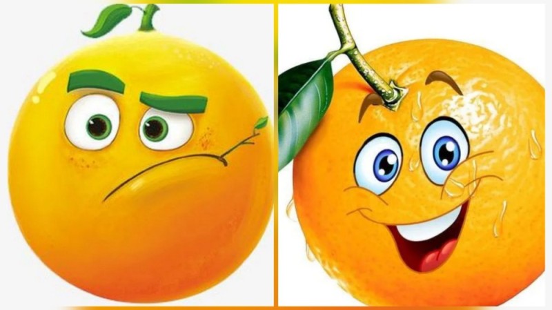 Create meme: orange for children, orange , orange with eyes