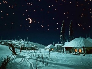 Create meme: n V Gogol the night before Christmas, what is the most memorable Vakula on Christmas night, the night of Christmas eve 2019