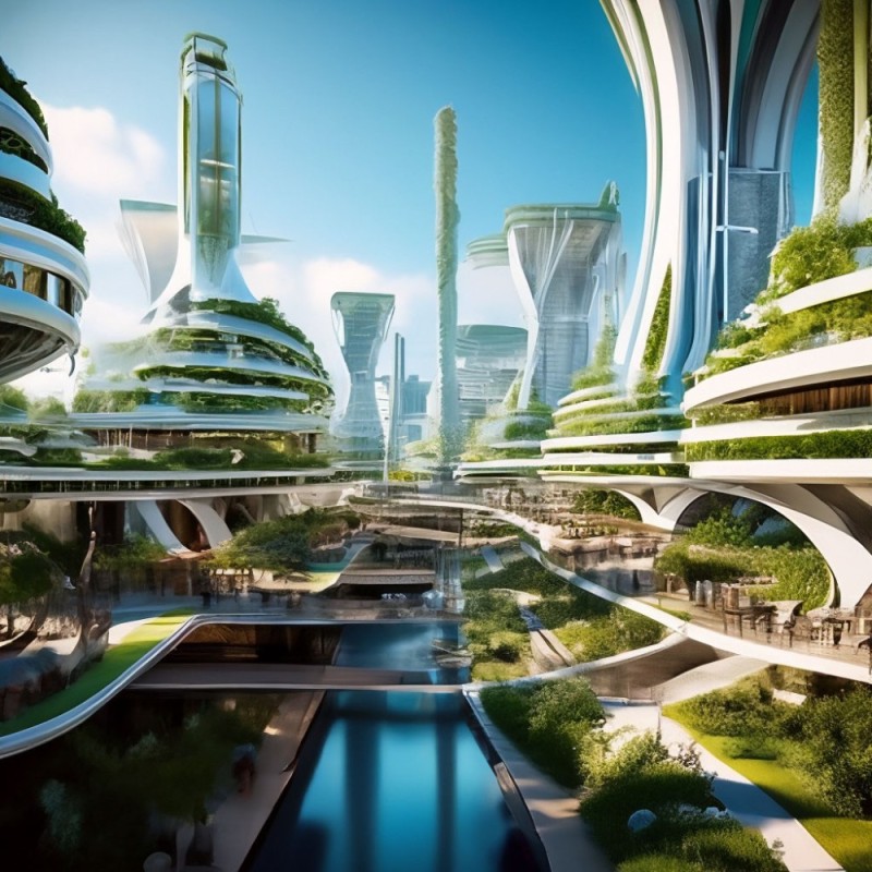 Create meme: futuristic city of the future, the future of the world, future city