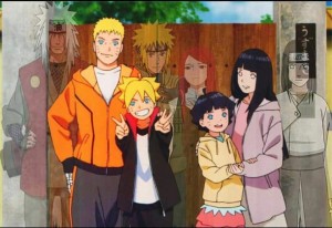 Create meme: kushina Himawari Minato and boruto, naruto shipudei, Boruto: Next generation of Naruto