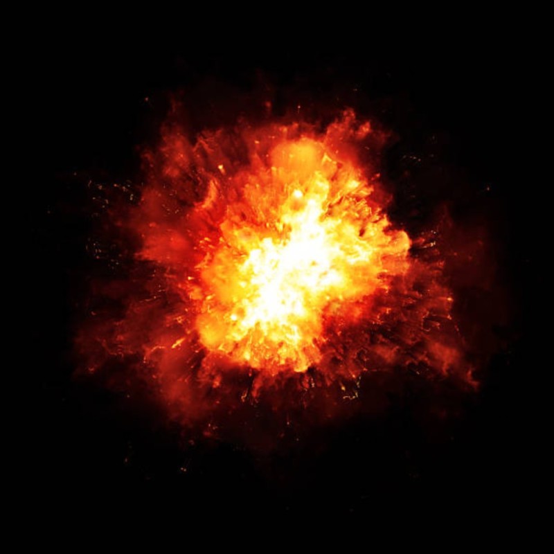 Create meme: background explosion, Explosion of fire, explosion on a black background