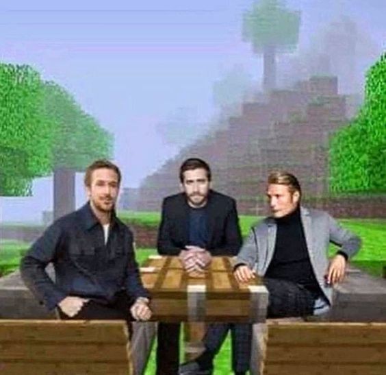 Create meme: Dmitry, mincraft , ryan gosling 