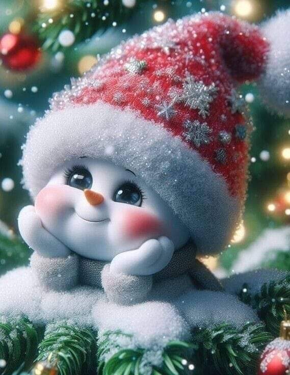 Создать мем: новогодний снеговик, с новым годом, снеговик