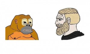 Create meme: meme nordic yes, screenshot, beard meme