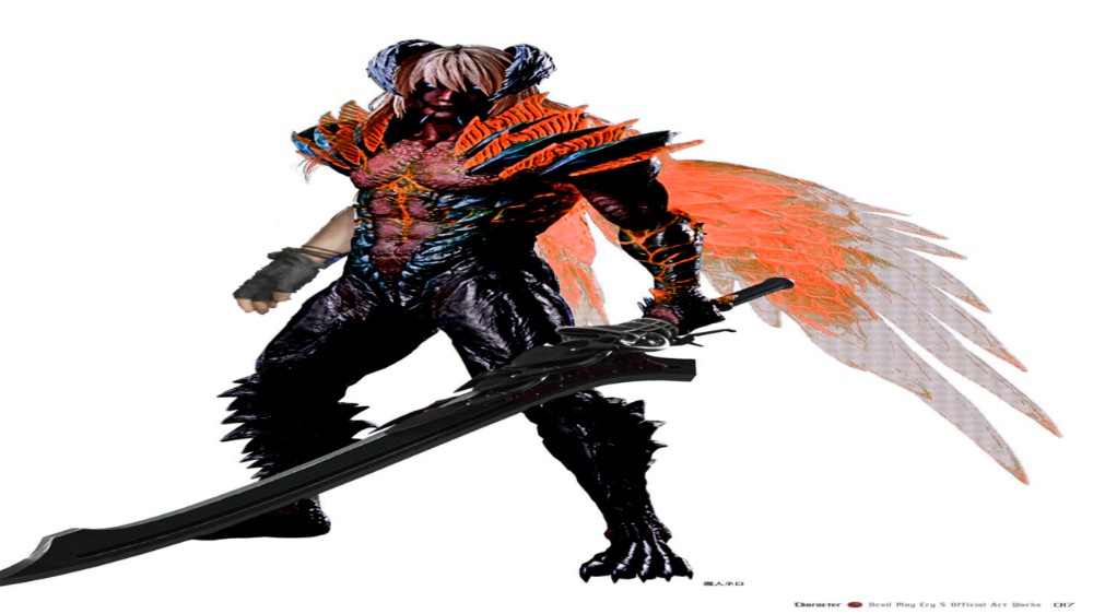 Create meme: Dante's Devil Trigger, Devil Trigger Dante DMC 5, Dante DMS is a demon