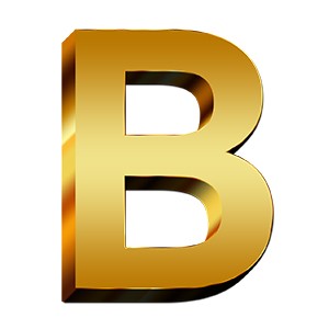 Create meme: gold letters, letters