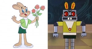 Create meme: Oh wait hare, Oh wait Bunny robot, hare robot from Oh wait