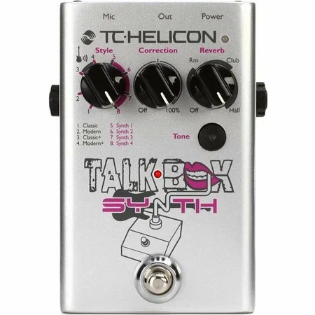 Создать мем: вокальный процессор tc helicon synth, педаль эффектов для гитары, педаль дисторшн для электрогитары