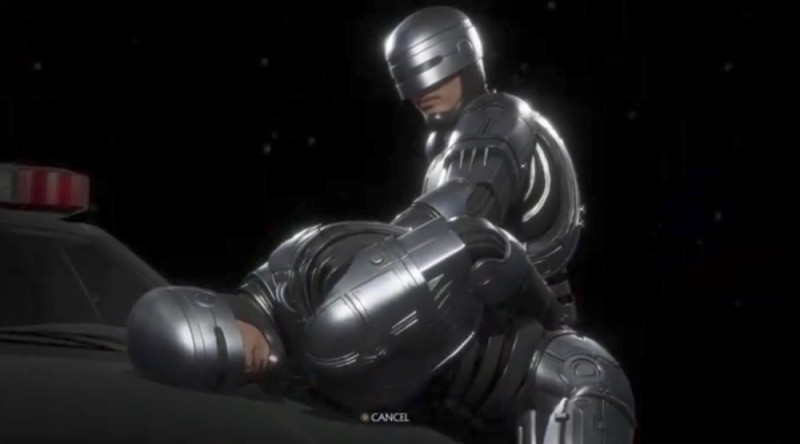 Create meme: Robocop mortal kombat 11, Robocop mortal Kombat, Robocop mk 11