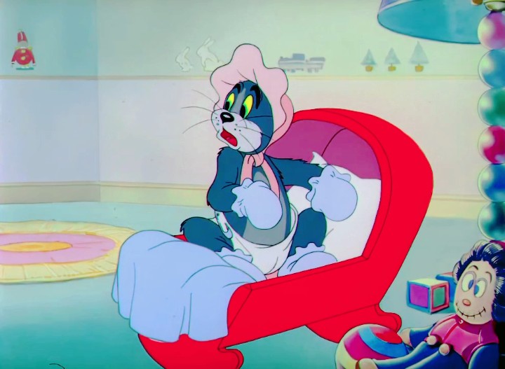 Create meme: The kid from Tom and Jerry, Tom and Jerry episode 12 Baby Kitty, cartoons Tom and Jerry