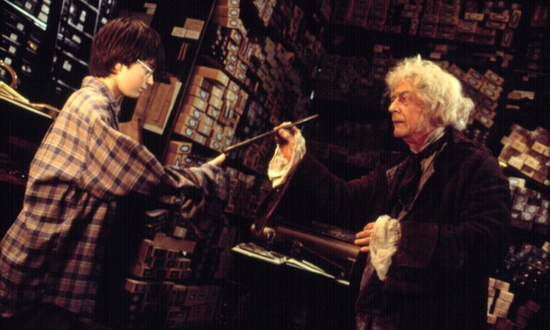 Create meme: Harry Potter , Garrick Ollivander harry Potter, john hurt harry potter