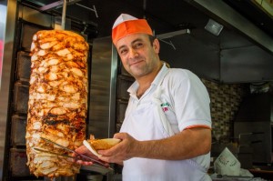 Create meme: seller Shawarma, sourest, chef sourest