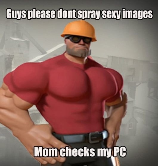 Create meme: engineer jock TF2, The pumped-up engineer, tim fortress memes