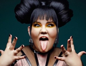 Create meme: netta toy, netta barzilai, netta barzilai cosplay