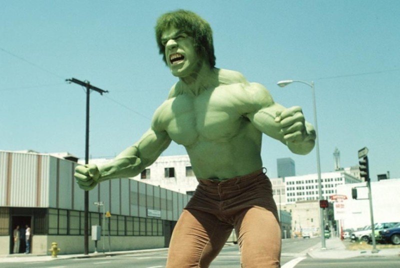 Create meme: Lou Ferrigno the Hulk, The Incredible Hulk Returns 1988, Lou Ferrigno The Hulk 1977