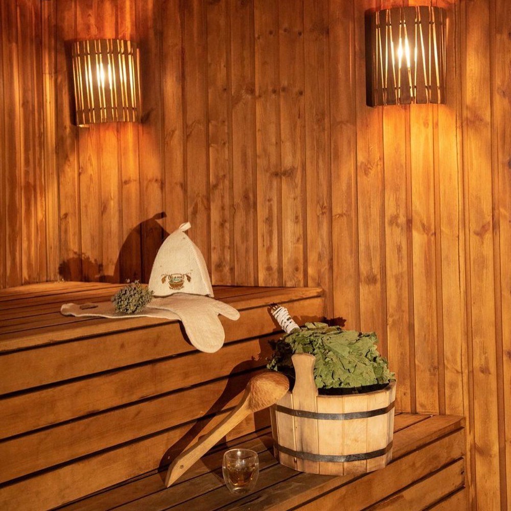 Sauna and steam room in фото 41